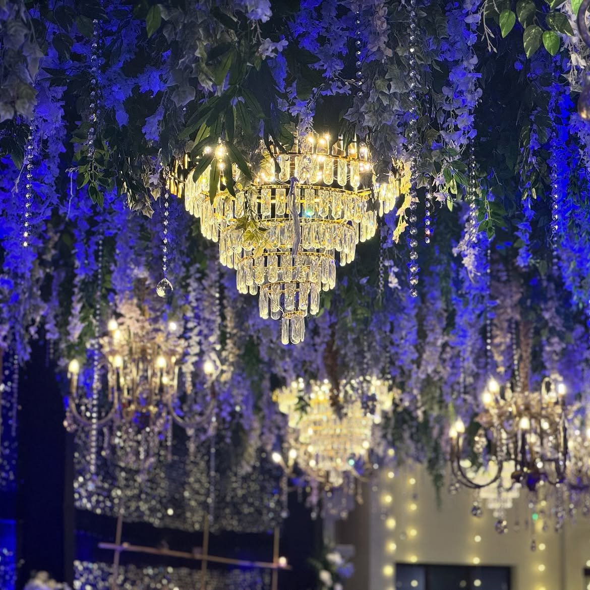 A Night Under the Stars - Luxury Sangeet Decor